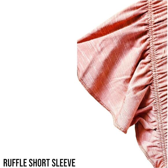 TORRID Super Soft Slub Ruffle Shoulder Babydoll Tank Top - Picture 5 of 13